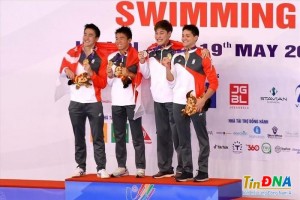 Đội tuyển bơi Singapore đặt chỉ tiêu 'khủng' tại SEA Games 32