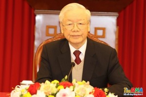 Tổng Bí thư Nguyễn Phú Trọng gửi thư chúc năm mới Lào - Campuchia