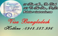 Làm visa đi Myanmar ,Visa đi Bangladesh ,Visa đi Ấn Độ Du lịch - Công tác khẩn
