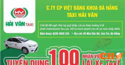Tuyển 100 Nhân viên Lái xe Taxi Hải Vân không yêu cầu kinh nghiệm
