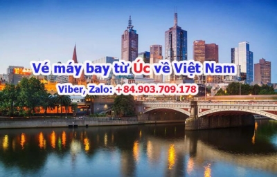 Bán vé máy bay từ Úc về Việt Nam trọn gói